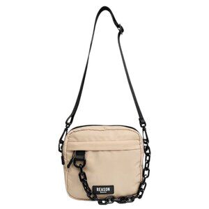 AXEL Adjustable strap CROSSBODY BAG - SAND